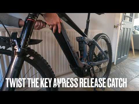 Removing cube stereo hybrid bosch battery