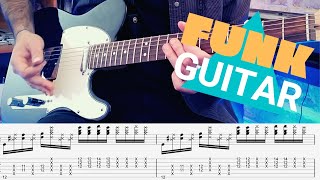 9 Frases para entender la GUITARRA FUNK (+TABS)