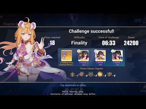 [Hi3:v6.5 EN Beta] Susannah: Valkyrie Quicksand - Elysian Realm Finality Ultimate Gameplay