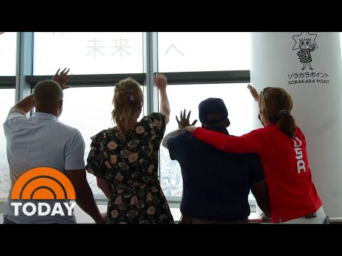 TODAY Anchors Visit Tokyo's Skytree, The Tallest Tower In The World