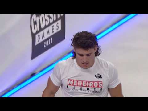 2021 CrossFit Games - Event 14 - Men - Medeiros vs Vellner race finish