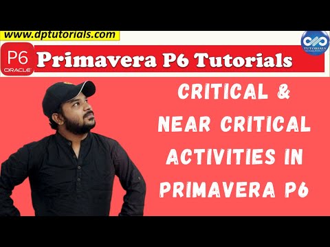 Critical And Near Critical Activities In Primavera P6 || Primavera Tutorials Free