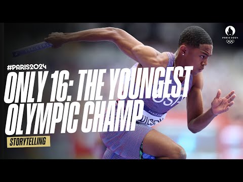 Quincy Wilson - The youngest Male Athletics Olympic champ in history! 😎 | Storytelling