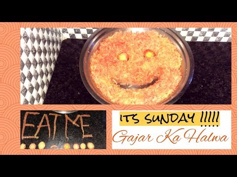 GAJAR  ka Halwa for Children || SUPER quick and EASY recipe. Video