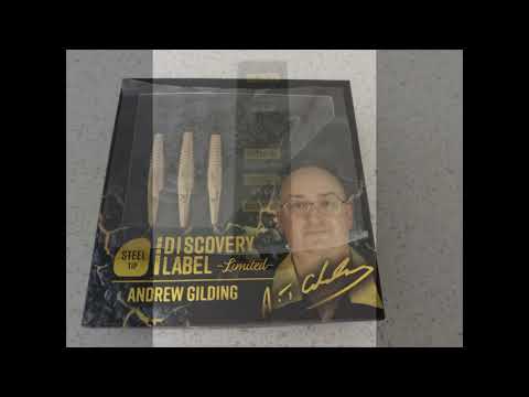 Cosmo Darts Discovery Label Andrew Gilding Limited Edition Set 001 / 200