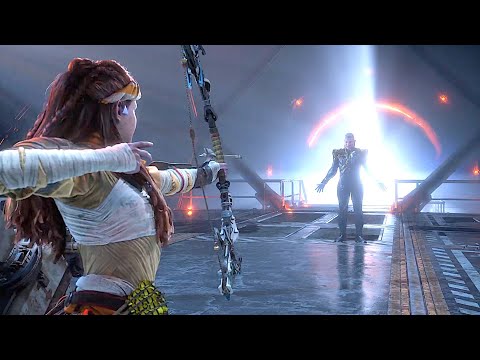 Aloy Meets Aliens From Zenith - HORIZON FORBIDDEN WEST