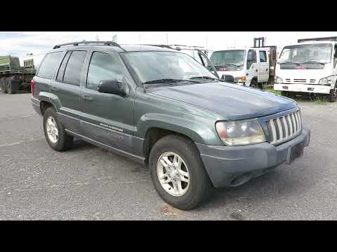 OahuAuctions.com Hawaii State Surplus Vehicle Auction Lot 20 2004 Jeep Grand Cherokee 4x4 SUV, 6 Cyl