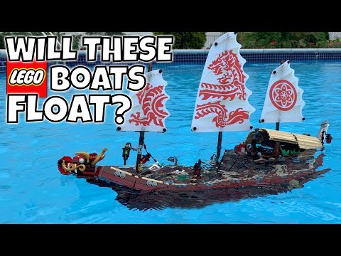 DO THESE LEGO BOATS FLOAT? #3 ⛵️