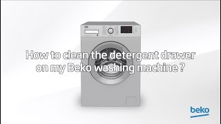 How to clean washing machine drawer | by Beko