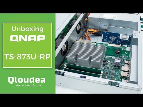 Unboxing TS-873U-RP - Rack con doble puerto 10Gbit y alimentación redundante