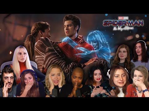 TOP Reactions of Andrew Garfield Saving MJ | Spider-Man No Way Home | Reaction Mashup