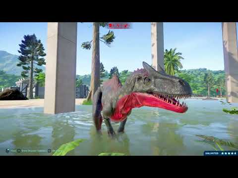 Indoraptor Venom Evolution vs Megalodon Spinosaurus Who is become King of Dinosaur in Jurassic World