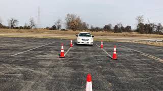 Maneuverability cone test Columbus Ohio