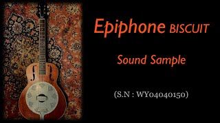 Video thumbnail for Epiphone BISCUIT Guitar / Old Epiphone Guitar / 원미사운드 by WM SOUND Guitars 원미사운드