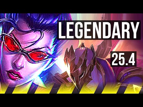 VAYNE & Rakan vs JHIN & Alistar (ADC) | Quadra, Legendary | KR Master | 25.4