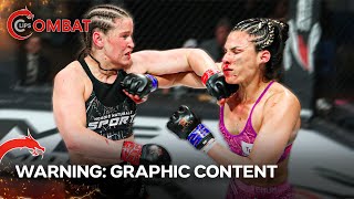 The 5 Most BRUTAL & Bloody WMMA Fights You NEED To See