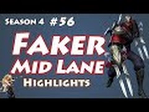 SKT T1 Faker- Zed vs Lux - imba, KR LOL SoloQ Highlights