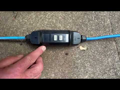 Resetting the RCD Breaker on your Complete Spas Hire spa.