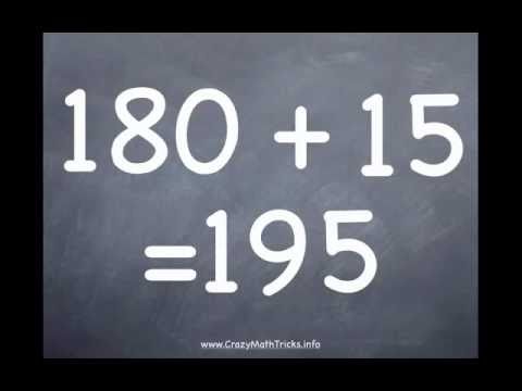 Crazy Math Trick - Multiply up to 20 x 20 in your Head