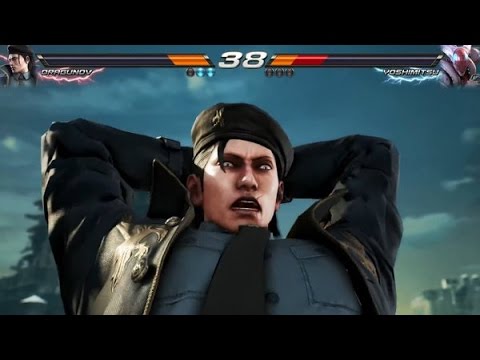 Mystery Gosu Tekken 7FR - Nobi (Dragunov) vs. Buts (Hwoarang) - Part 1 [Commentary]