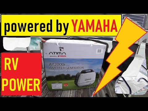 Atima AY2000i RV Generator review Yamaha Powered