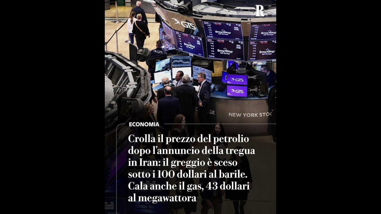 Crollano i prezzi di petrolio e gas dopo l'annuncio della tregua in Iran