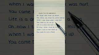 Coldplay ~ Hymn For The Weekend (Lyrics)#shorts #lyrics