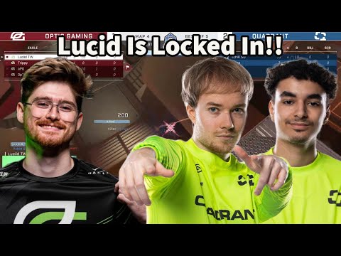 OpTic Lucid Is Cooking With The Sniper Against Quadrant!!