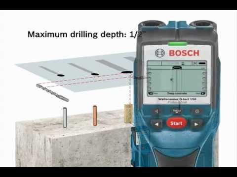 Bosch Dtect 150 Professional Wall Scanner Detector