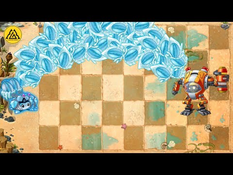 Pvz 2 100 Plants Vs Z-Mech (Phase 2) !! Plants Vs. Zombies 2