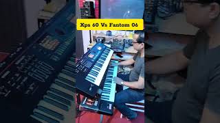Roland XPS 60 vs Fantom 06 keyboard #viralvideo