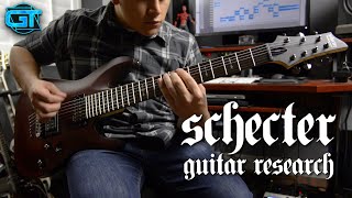 Video thumbnail for Schecter Omen-7 Demo, Metal by Gerry Trevino