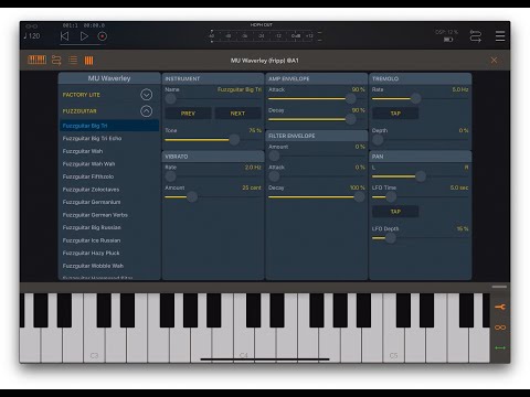 moodunits - FUZZGUITAR for Waverley preview