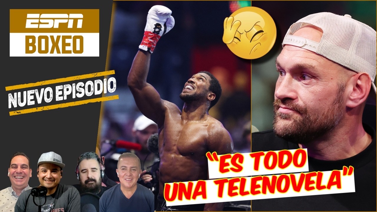 ANTHONY JOSHUA vs. TYSON FURY: la PELEA de EGOS entre EDDIE HEARN y DANA WHITE | ESPN Boxeo