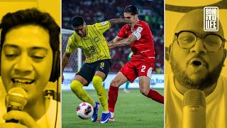 Download lagu Malaysia hampir KEJUTKAN Indonesia di GBK, Arif Aiman muncul Pemain Terbaik | Bola Itu Life Reacts mp3
