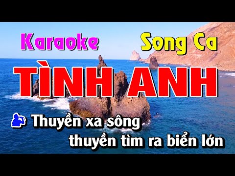 Karaoke Tình Anh Song Ca | Beat Hay Rất Dễ Hát