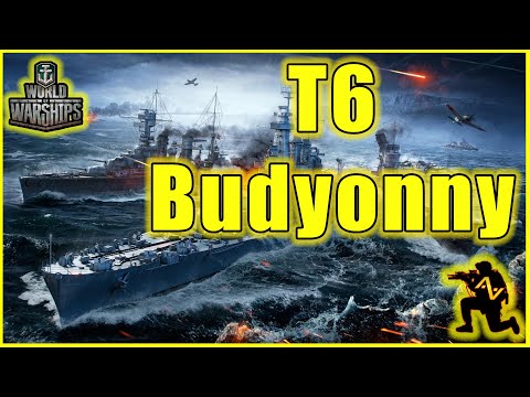 World of Warships Tier 6 to Tier 7 Soviet Cruiser Budyonny With Intro and Commentary