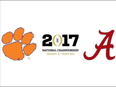 2017 CFP National Championship, #2 Clemson vs #1 Alabama (Highlights)