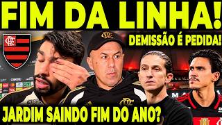 DEMISSÃO DE JARDIM É PEDIDA NO FLAMENGO! COBRANÇA GERAL NO CLUBE!