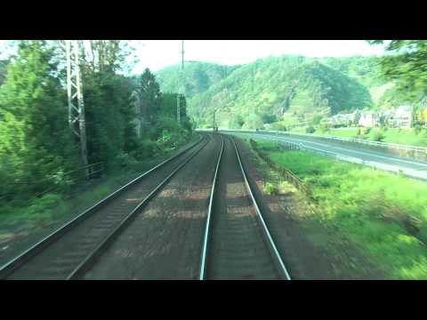 Führerstandsmitfahrt Trier nach Koblenz Mosel Gbf Teil2