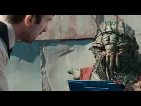 District 9--Wikus evicts Christopher