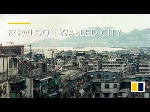 A rare look inside the Kowloon Walled City in 1990