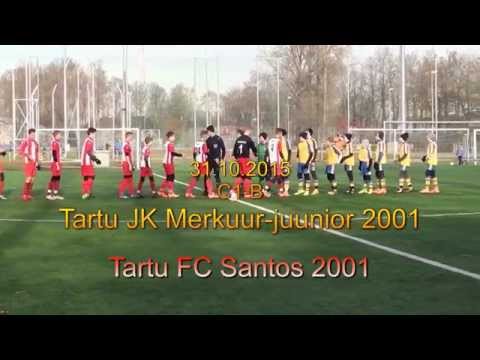 JK Merkuur-Juunior (01) -  FC Santos (01)