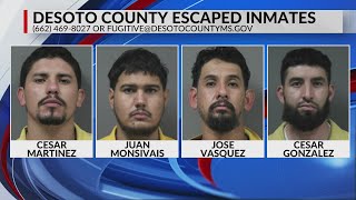 Four men escape from DeSoto County jail