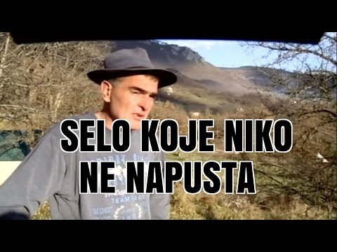 JEDINO SELO KOJE STANOVNICI  NE NAPUSTAJU. OMLADINA JE OSTALA