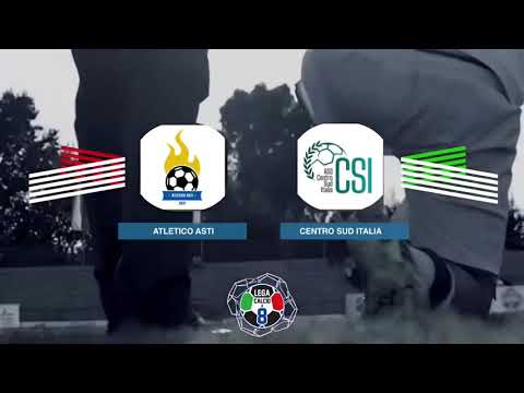 LEGACALCIO8 STAGIONE 21/22 SERIE B: ATLETICO ASTI - CENTRO SUD ITALIA