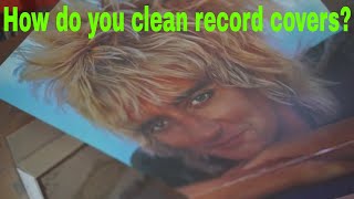 How do you clean record covers? Coronavirus