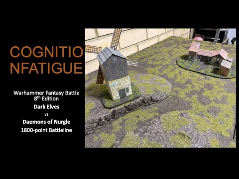 Dark Elves vs Nurgle Daemons 7.8.2022