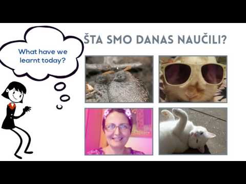 Serbian for Children - Lesson 1 with Pronunciation and Game