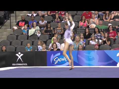 Caitlin Smith - Floor - 2014 Secret U.S. Classic